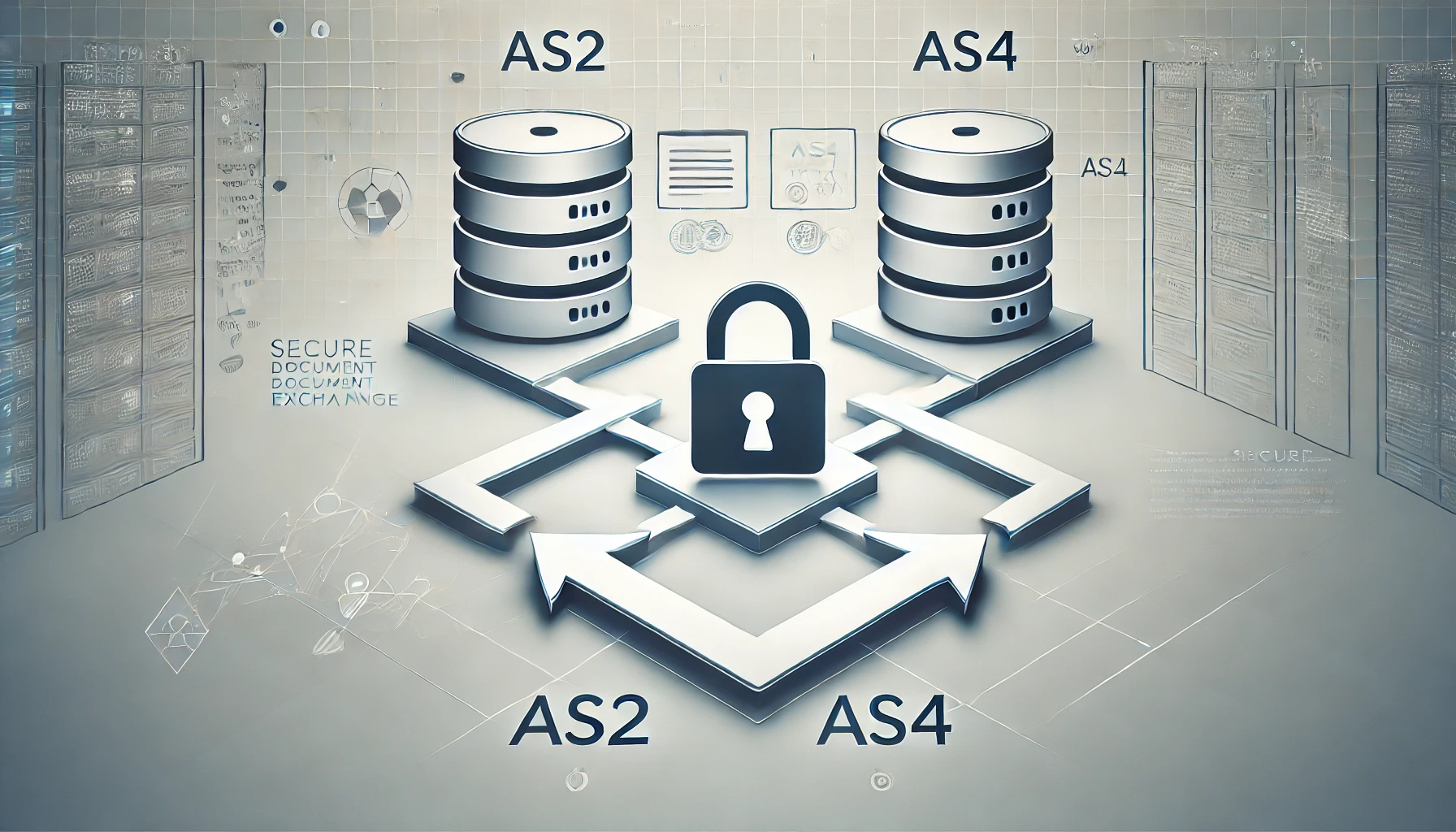 Main artwork for the blogpost Understanding AS2 and AS4: Secure Document Exchange